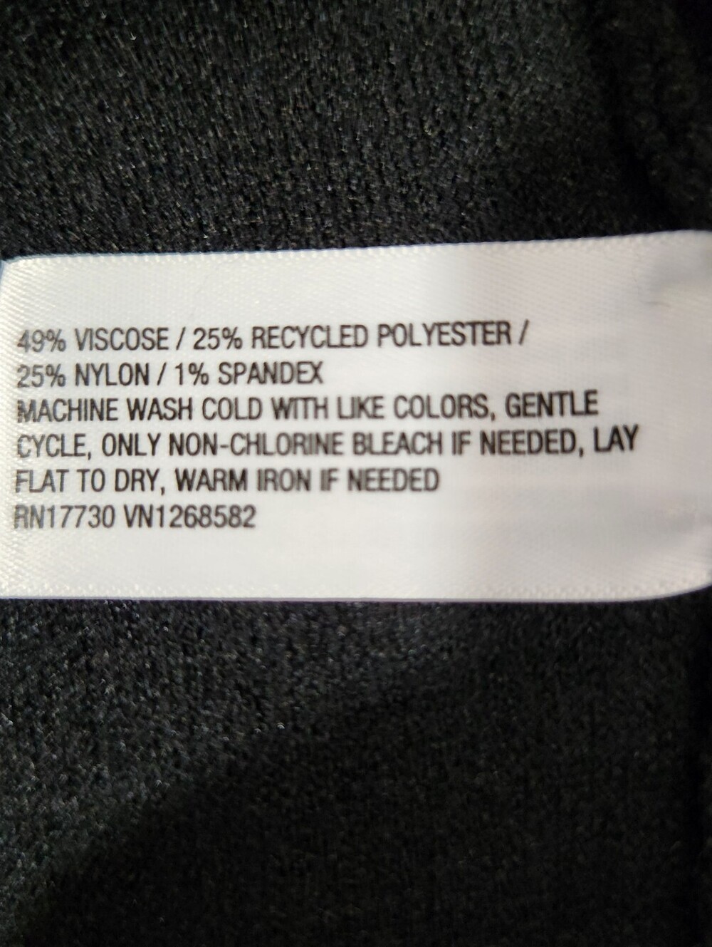 wild fable Black Ribbed Knit Crop Top with Front Zip Detail Size XXL - Picture 8 of 8
